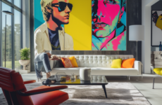 Living Room Decor with Artur