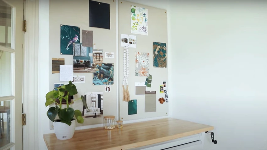 DIY Cork Board Wall DIY Cork Board Wall