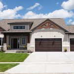 house colors with brown roof?