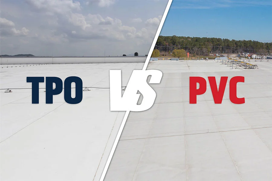 PVC Roofing vs TPO Roofing PVC Roofing vs TPO Roofing