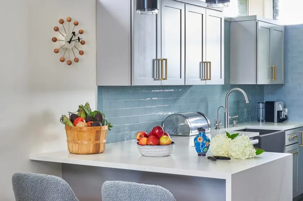 Bold-Colored Subway Tiles