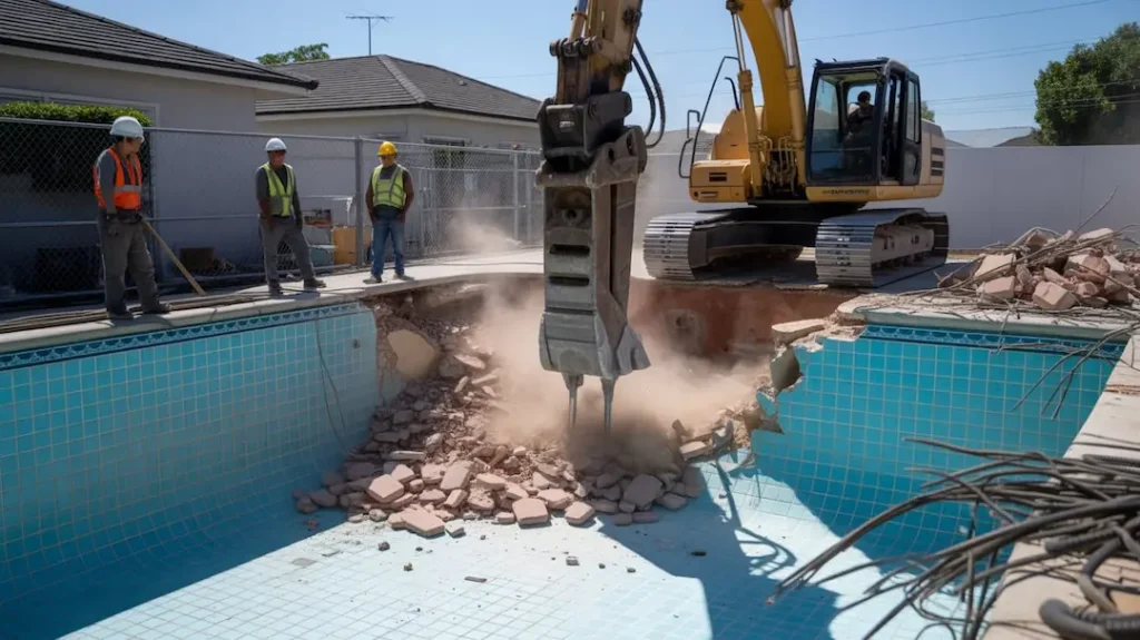 Swimming Pool Demolition Swimming Pool Demolition