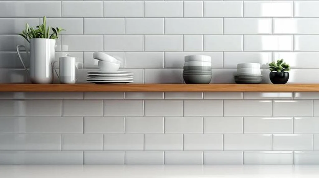 Textured or Beveled Subway Tiles