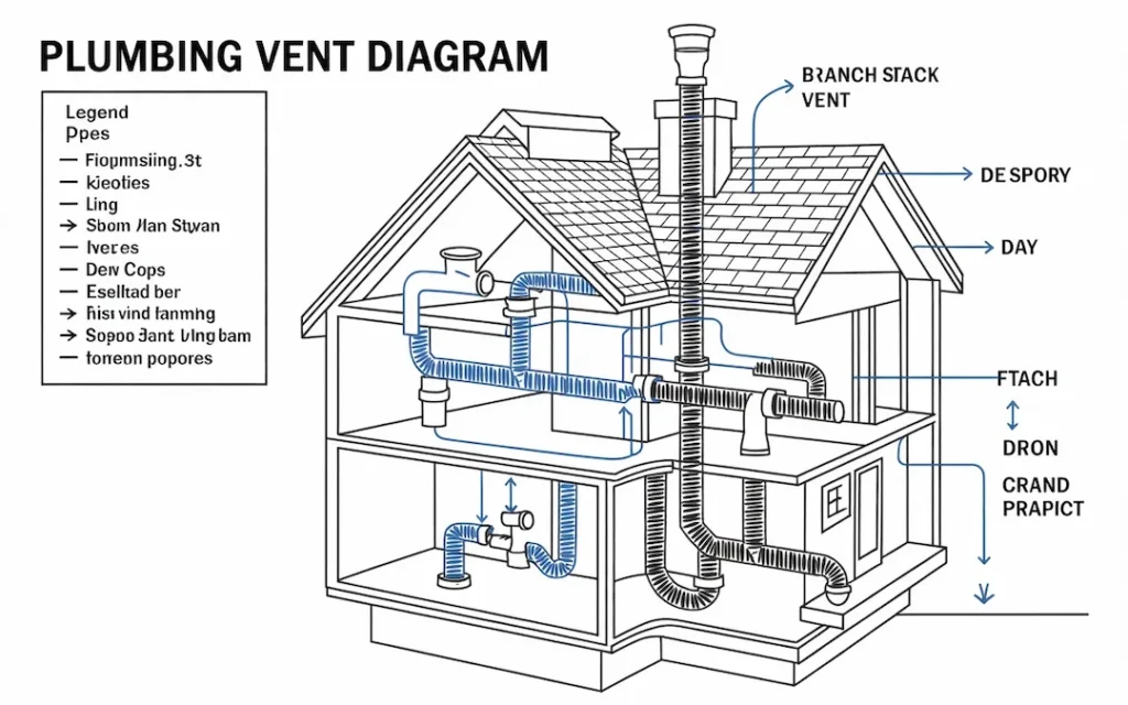 Plumbing Vent Diagram