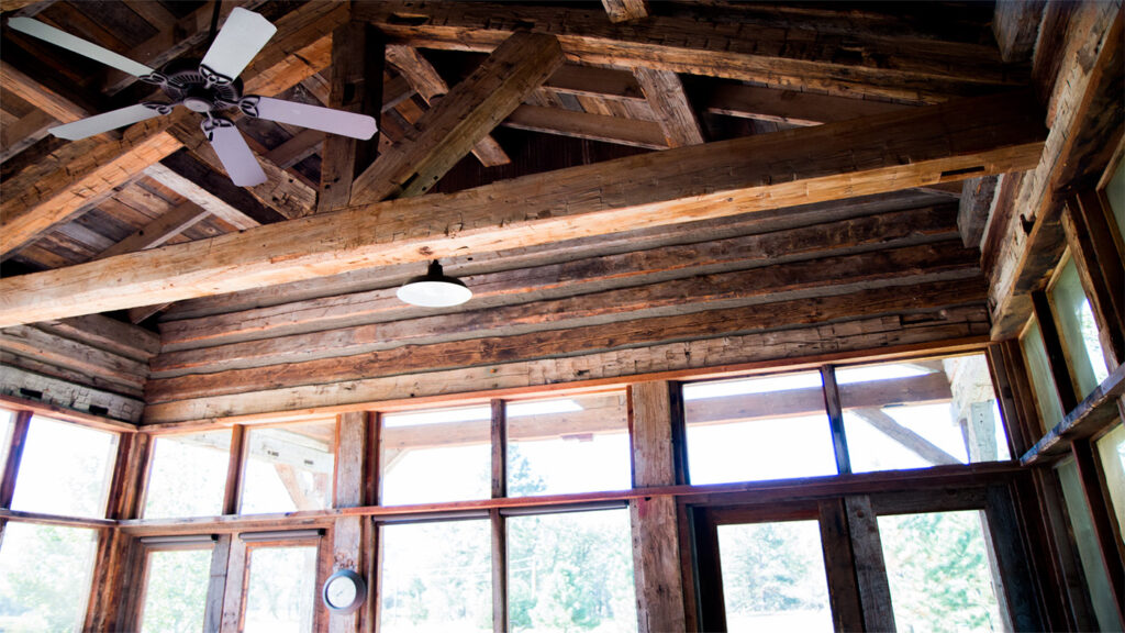 Hand-Hewn Beams